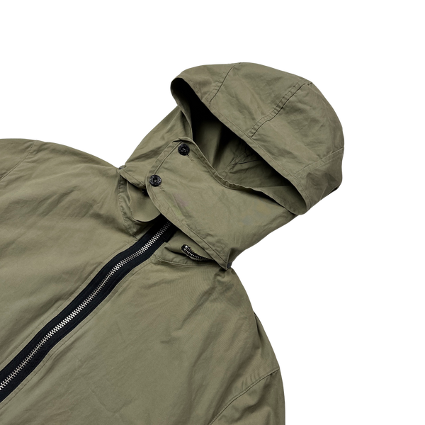 Stone Island SS 2003 Beige Ventile Cotton Jacket - Large