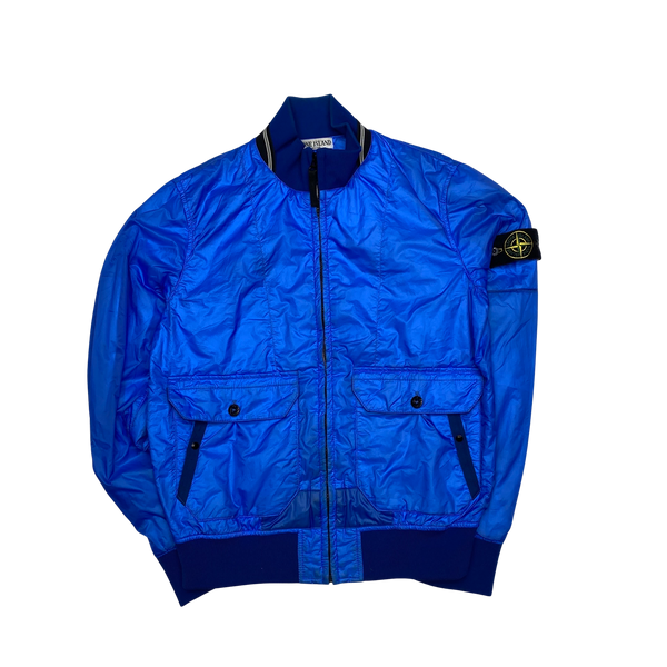 Stone Island 2011 Tyveck Shield Bomber Blue Jacket