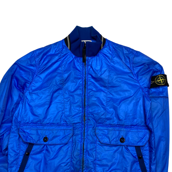 Stone Island 2011 Tyveck Shield Bomber Blue Jacket