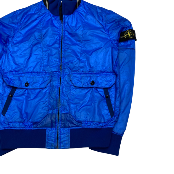 Stone Island 2011 Tyveck Shield Bomber Blue Jacket