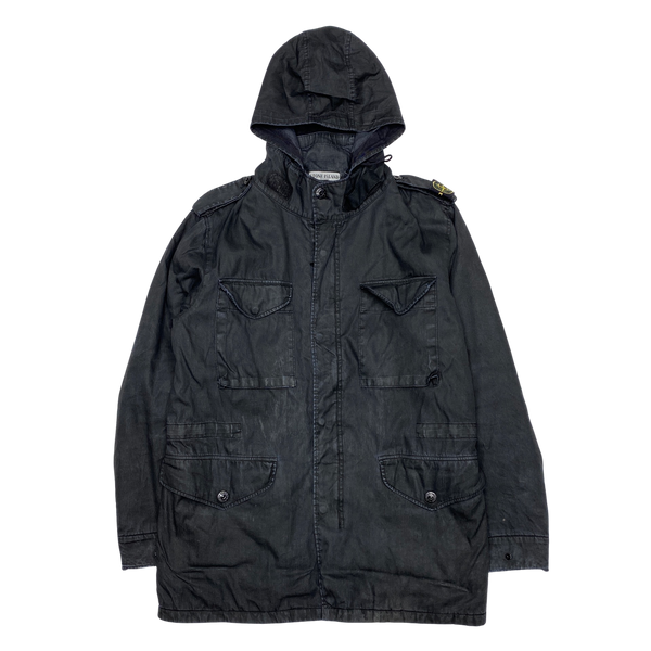 Stone Island 2008 Lino Flax Shoulder Badge Jacket