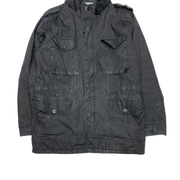 Stone Island 2008 Lino Flax Shoulder Badge Jacket