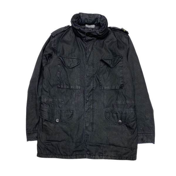 Stone Island 2008 Lino Flax Shoulder Badge Jacket – Mat's Island