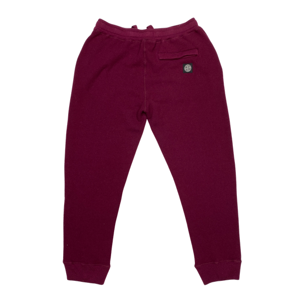 Stone Island Magenta 2018 Wool Joggers