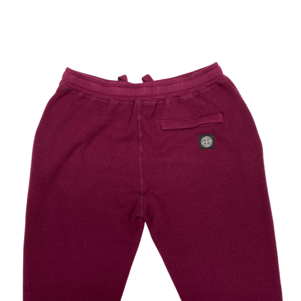 Stone Island Magenta 2018 Wool Joggers