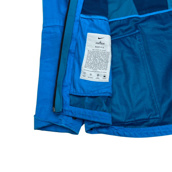 Stone Island x Nike Blue Raso R Windbreaker Jacket