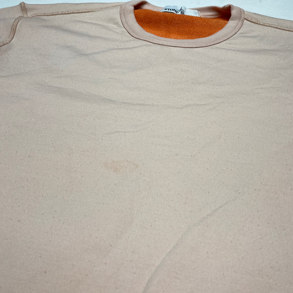 Stone Island 2020 Peach Crewneck Sweatshirt