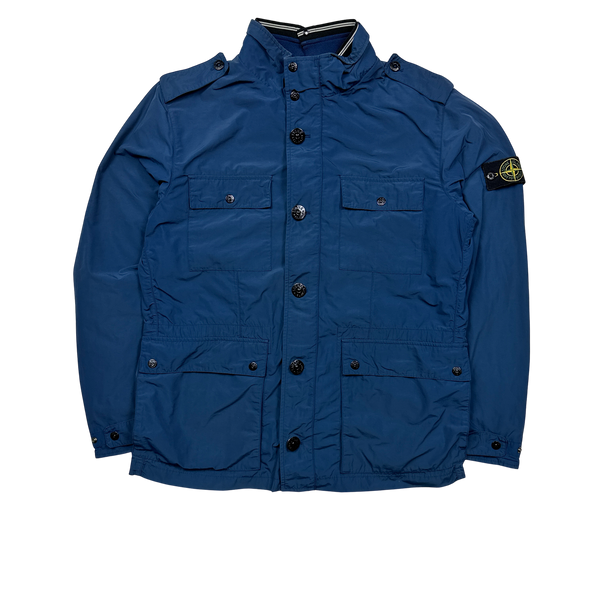 Stone Island 2013 Blue Micro Reps Field Jacket - XXL
