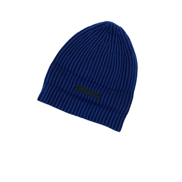 Stone Island Two Tone Blue Beanie