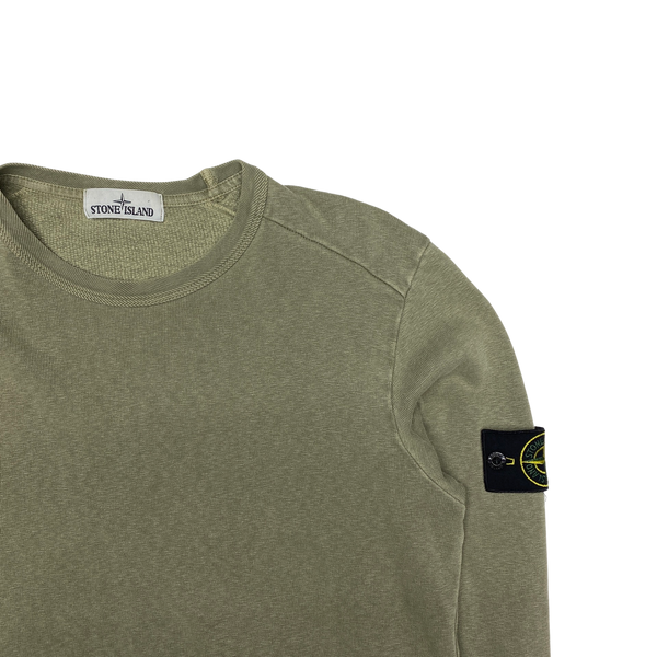 Stone Island 2016 Olive Green Crewneck Sweatshirt