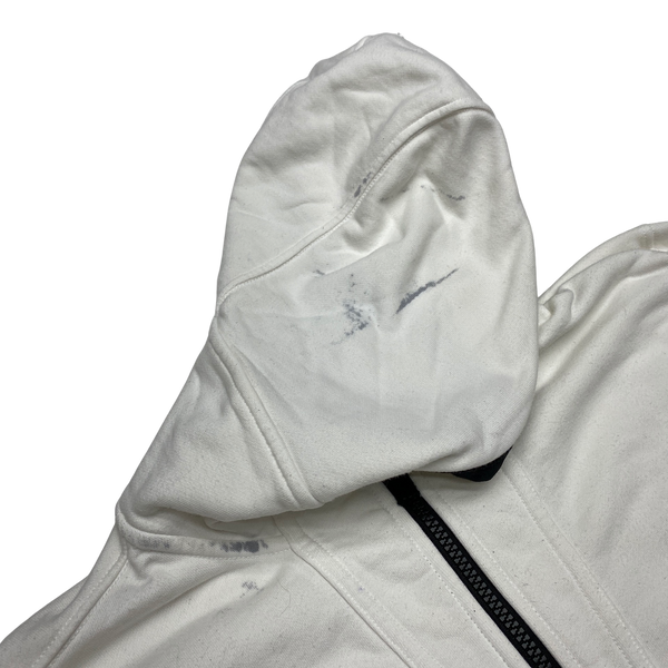 Stone Island 2019 White Pullover Hoodie