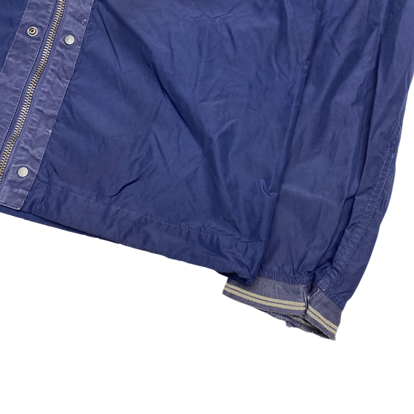 Stone Island 2009 Navy Blue Spalmutura Hooded Jacket