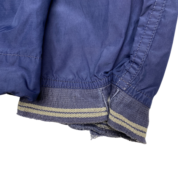 Stone Island 2009 Navy Blue Spalmutura Hooded Jacket