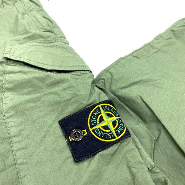 Stone Island Olive Green Cargo Trousers