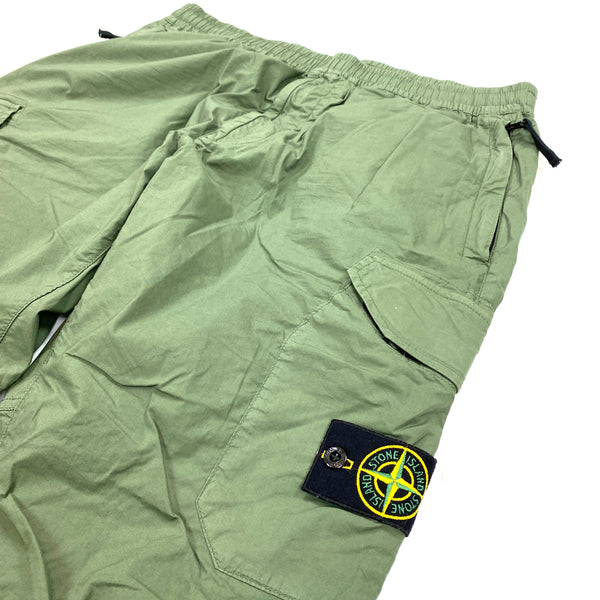 Stone Island Olive Green Cargo Trousers Mat s Island