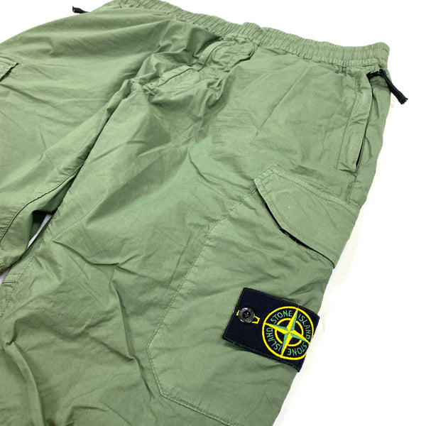 Stone Island Olive Green Cargo Trousers