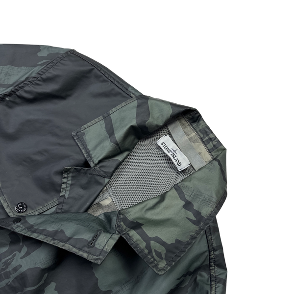 Stone Island 2015 Reverse Colour Process Raso Trench Coat - Large