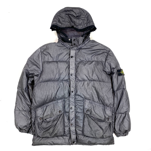 Stone Island 2003 Vintage Garment Dyed Puffer Jacket