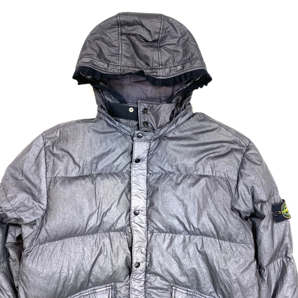Stone Island 2003 Vintage Garment Dyed Puffer Jacket