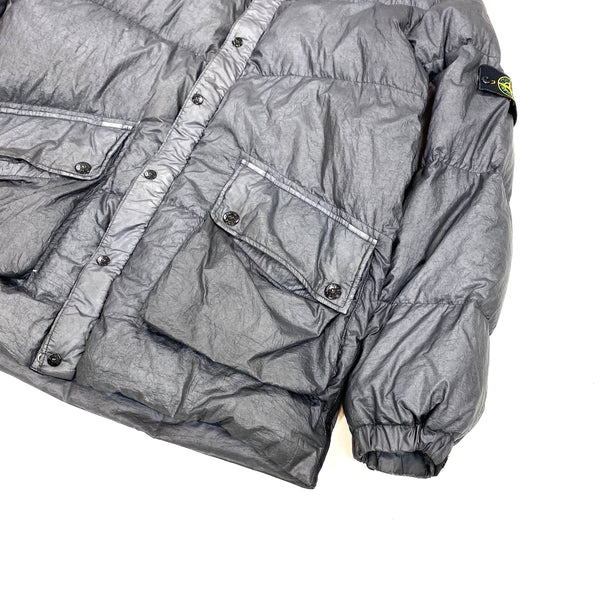 Stone Island 2003 Vintage Garment Dyed Puffer Jacket