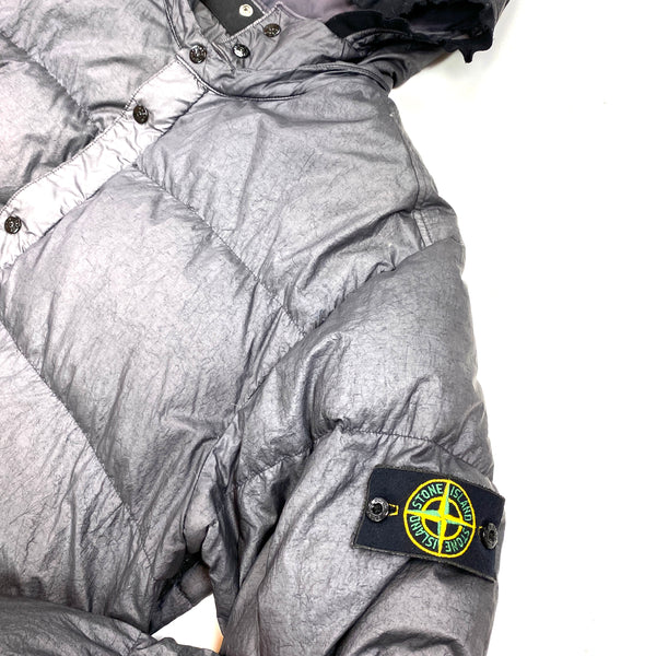 Stone Island 2003 Vintage Garment Dyed Puffer Jacket