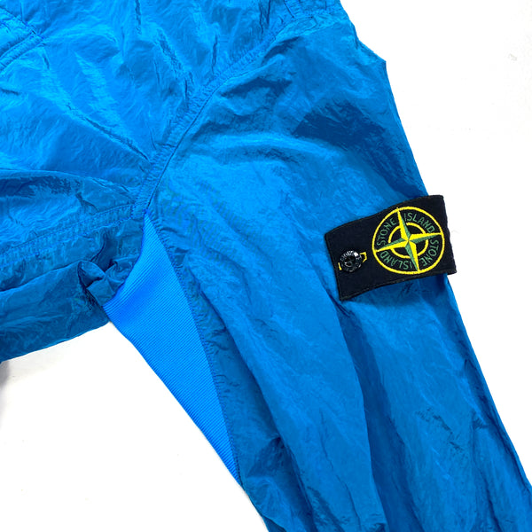 Stone Island Blue Nylon Metal Overshirt