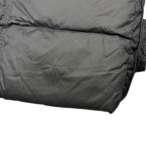 Stone Island 2007 Opaque Nylon Tela Mesh Badge Puffer  - XL