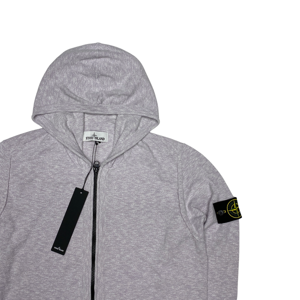 Stone Island Lilac Marl 2022 Zipped Hoodie
