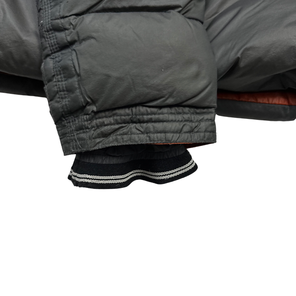 Stone Island 2007 Opaque Nylon Tela Mesh Badge Puffer  - XL