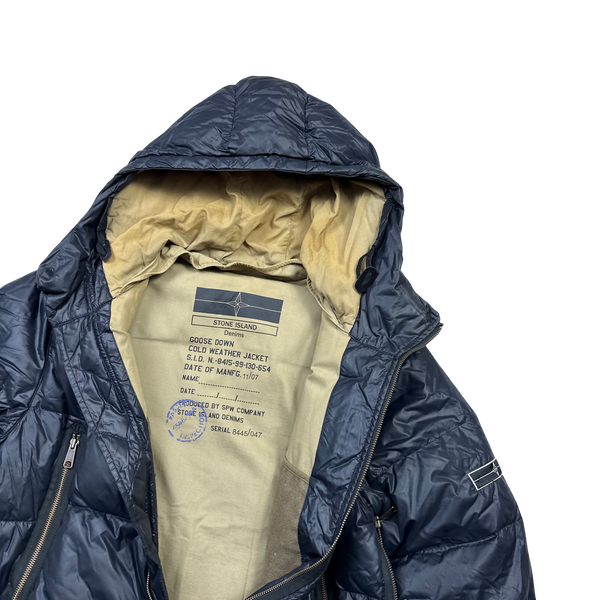 Stone Island 2007 Rare Goose Down Puffer - Large