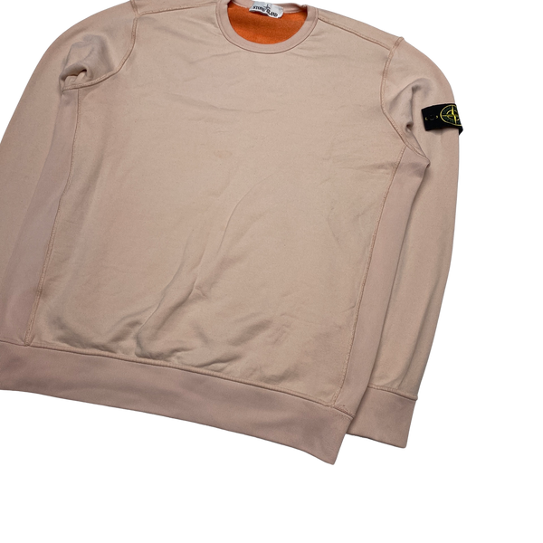 Stone Island 2020 Peach Crewneck Sweatshirt