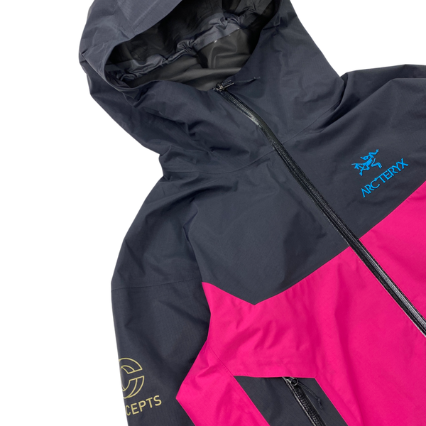 Arcteryx x Concepts Collaboration Pink Waterproof Jacket