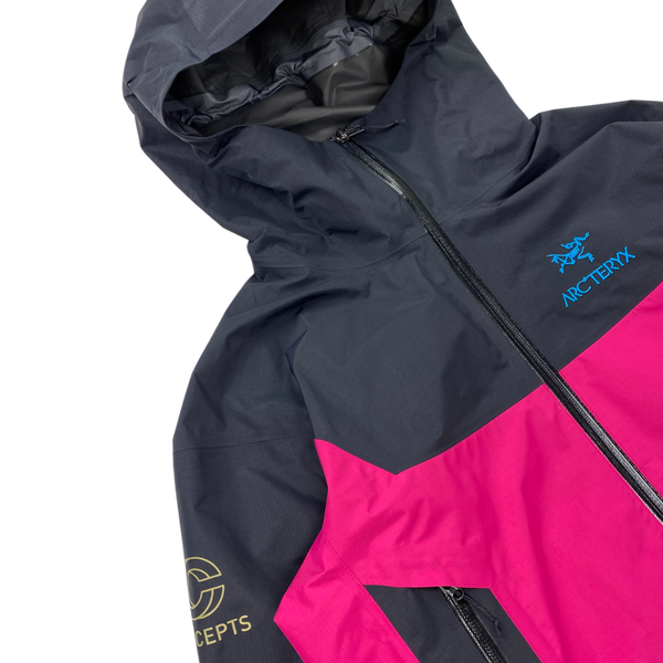 Arcteryx x Concepts Collaboration Pink Waterproof Jacket