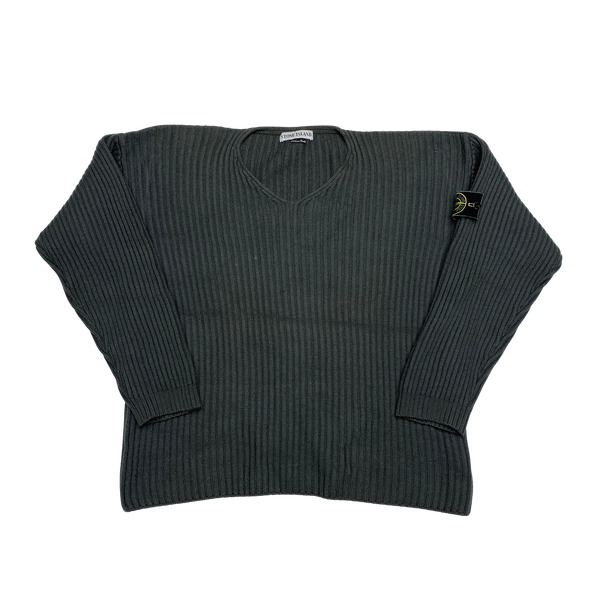 Stone Island 1997 Ribbed Lana Wool Vintage