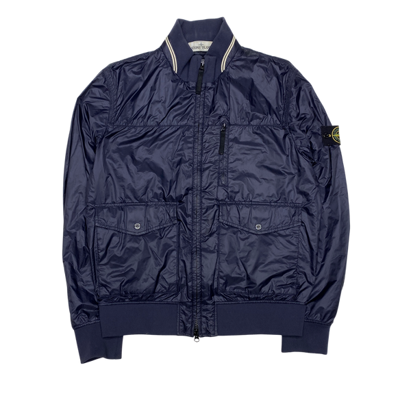Stone Island 2013 Navy Micro Rip Stop Tyveck Shield Jacket