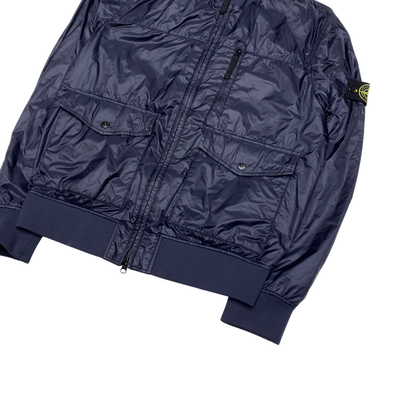 Stone Island 2013 Navy Micro Rip Stop Tyveck Shield Jacket
