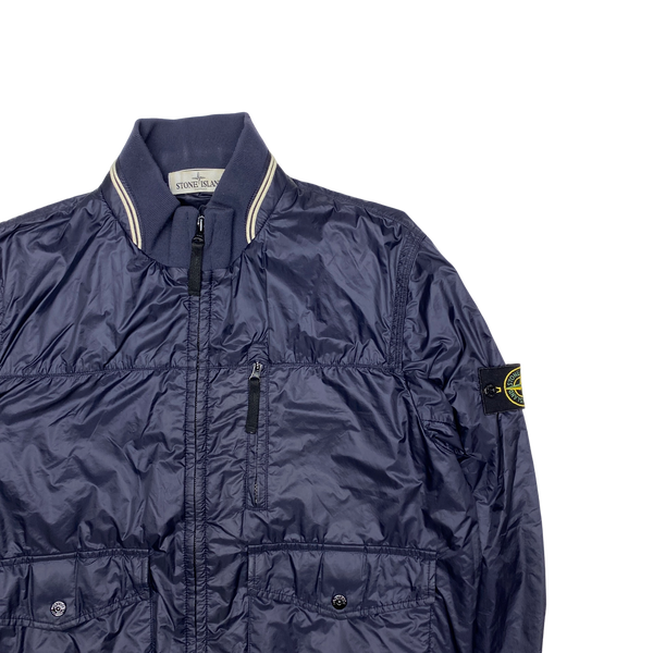 Stone Island 2013 Navy Micro Rip Stop Tyveck Shield Jacket