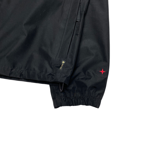 Stone Island Marina Gore Tex Waterproof Spellout Jacket