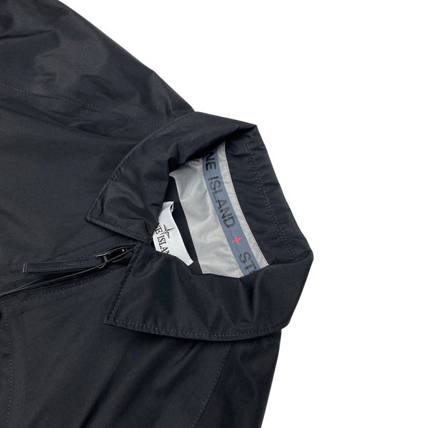 Stone Island Marina Gore Tex Waterproof Spellout Jacket