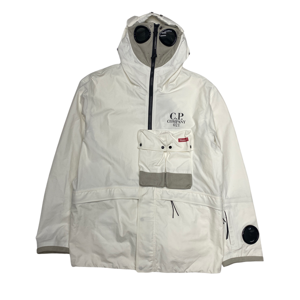 CP Company White Ventile Explorer Jacket