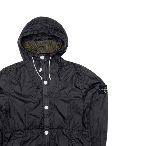 Stone Island Membrana 3L TC Brown Rain Jacket