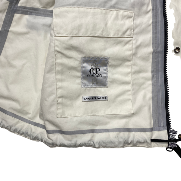 CP Company White Ventile Explorer Jacket