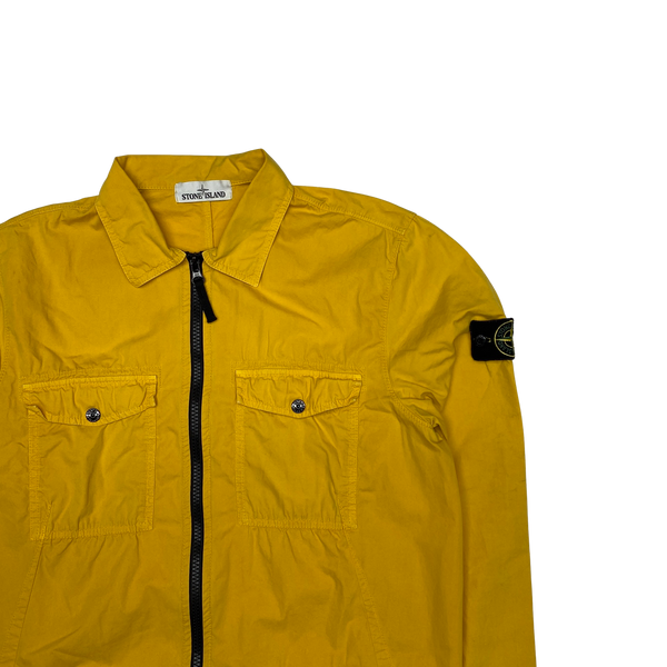 Stone Island 2019 Yellow Cotton Overshirt