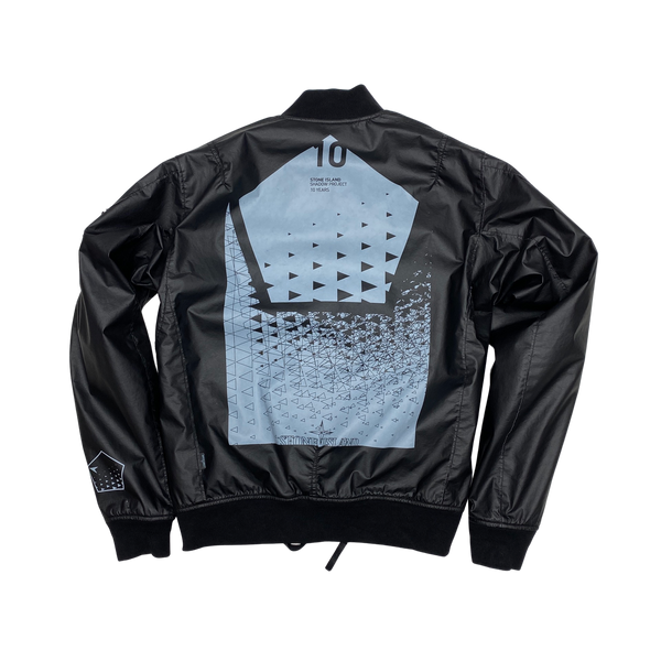Stone Island 2018 Shadow Project Poly Hide 2L Bomber Jacket
