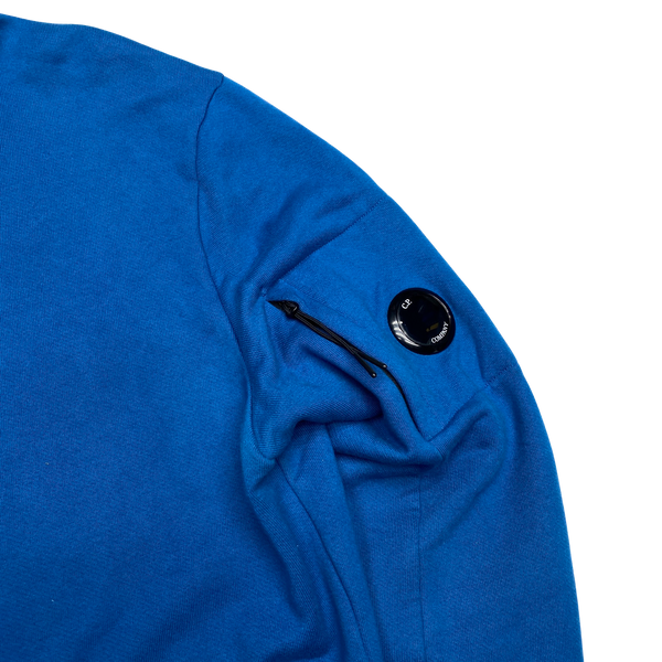 CP Company Blue Cotton Crewneck Sweatshirt