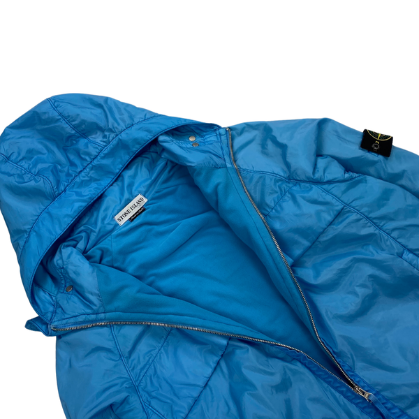 Stone Island Baby Blue Vintage Fleece Lined Nylon Jacket