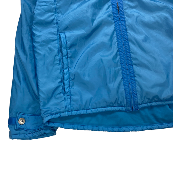 Stone Island Baby Blue Vintage Fleece Lined Nylon Jacket