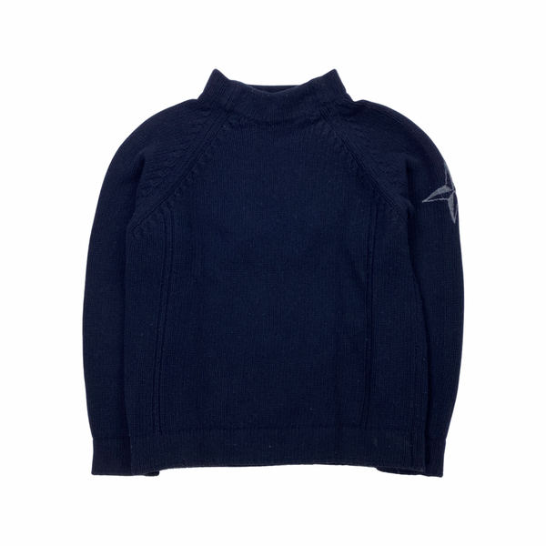 Stone Island Navy Vintage 2002 Knitted Jumper