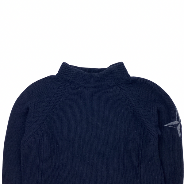 Stone Island Navy Vintage 2002 Knitted Jumper