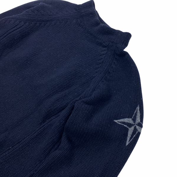 Stone Island Navy Vintage 2002 Knitted Jumper